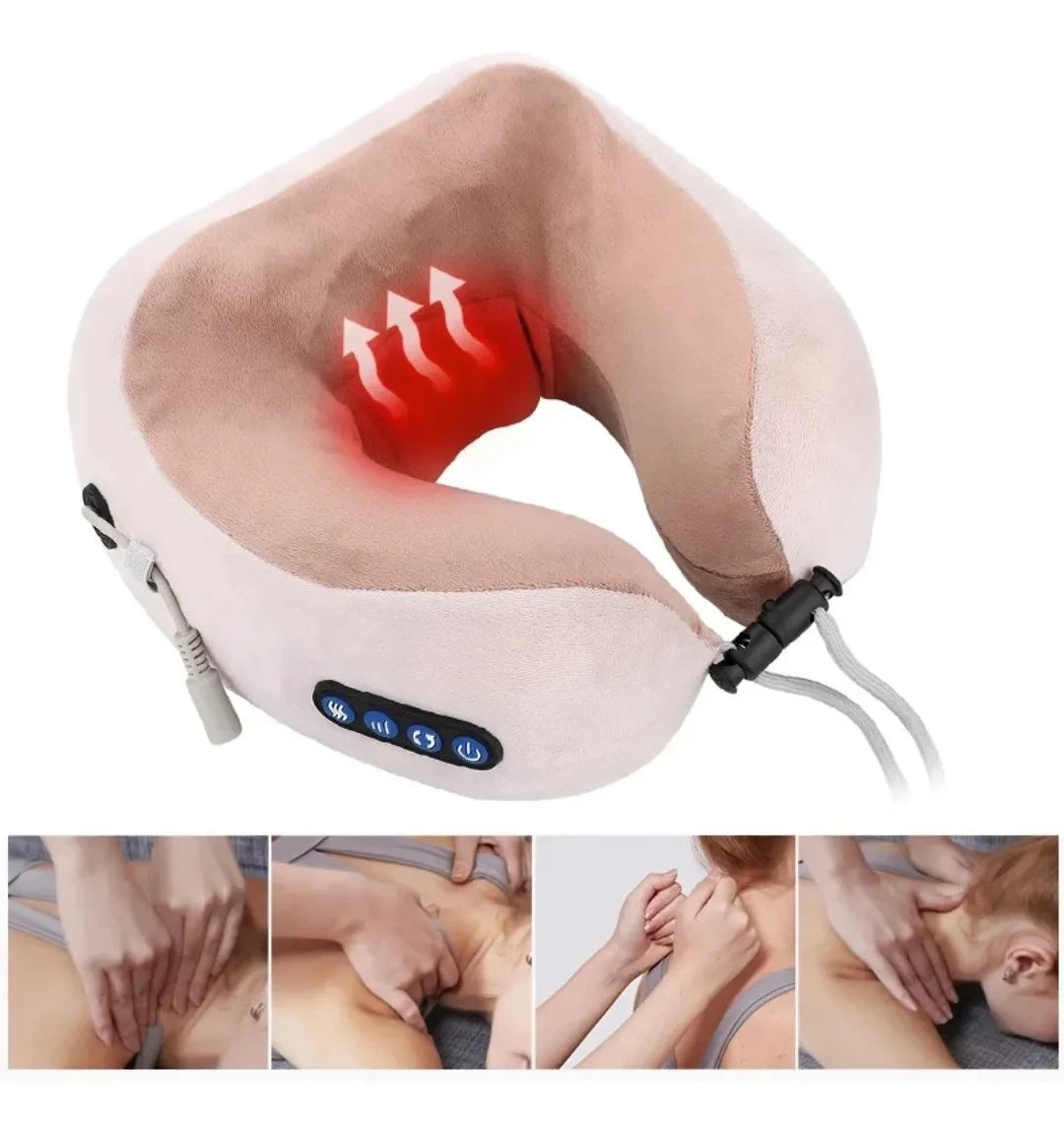 Masajeador Electrico De Cuello - Cuello Feliz